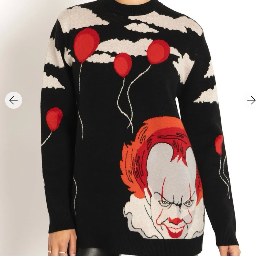 BlackMilk IT We All Float Down Here Oversized Knit Sweater - Picture 7 of 8